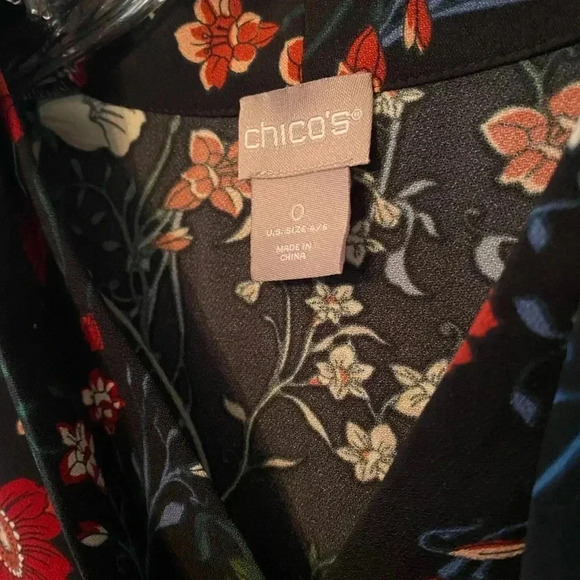 Chicos floral long sleeve blouse - Picture 7 of 7